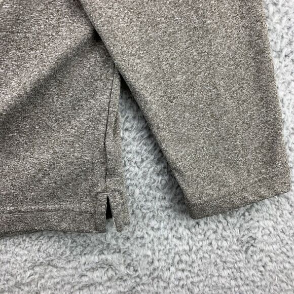 Under Armour Mens Loose Fit Heat Gear Medium 13/4 Zip Gray Pullover Long Sleeve - Picture 5 of 12